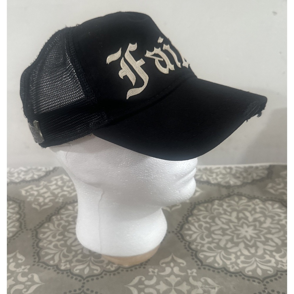 Faith Connexion in clothin Black  Trucker Hat Cap One Size